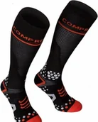 Skarpetki sportowe męskie - Compressport Skarpety kompresyjne FULL SOCKS V2 3D.DOTS czarne - miniaturka - grafika 1