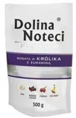 Mokra karma dla psów - Dolina Noteci Premium Pies Królik i żurawina Saszetka 500g 13676 - miniaturka - grafika 1