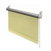 Rolety - Roleta Mini Zaciemniająca ALU 42,5x150 cm Beżowy - miniaturka - grafika 1