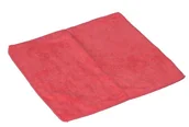 Ściereczki, gąbki, czyściki - CleanPRO ŚCIERKA MIKROFIBRA 40X40 CZERWONA - miniaturka - grafika 1
