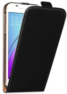 Etui i futerały do telefonów - HTC TwójPhone One A9 powlekany Leder Flip Case etui torba czarna - miniaturka - grafika 1