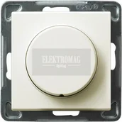 Wyłączniki światła i elektryczne - Ospel Ściemniacz ścienny SONATA MODUŁ przyciskowo-obrotowy ecru - miniaturka - grafika 1