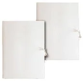 Teczki i skoroszyty - Barbara Teczka kartonowa A4 250 g/m wiązana biała (P) - N1053 NB-1458 - miniaturka - grafika 1