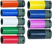 Klucze i nasadki - Jonnesway nasadka udarowa długa do felg ALU 1/2" 21 S18A4121 - miniaturka - grafika 1