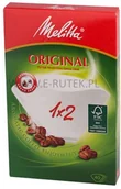 Akcesoria i części AGD - Melitta papierowe filtry do kawy 1x2 - białe - 40 sztuk 2790083002 - miniaturka - grafika 1