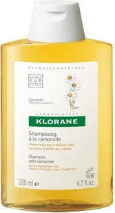 Klorane szampon do włosów na bazie wyciągu z rumianku 200ml - Szampony do włosów - miniaturka - grafika 2