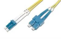 Digitus Patchcord światłowodowy, wielomodowy, OM 3, LC/LC, 1m DK-2932-01 - Kable światłowodowe - miniaturka - grafika 3