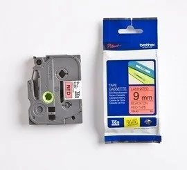 Brother Taśma TZe-421 BLACK on RED 24inks 9mm - Etykiety do drukarek - miniaturka - grafika 5