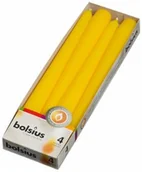 Świece - Bolsius ŚWIECA SZPICA ŻÓŁTA - miniaturka - grafika 1