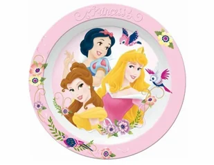 Disney Talerz płytki Księżniczki &amp;quot;Marzenia&amp;quot; melamina 64151 - Miseczki i talerzyki dla dzieci - miniaturka - grafika 3