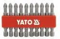 YATO ZESTAW GROTÓW DO WKRĘTARKI 50MM 10 SZTUK YT-0483 - Pozostałe narzędzia ogrodowe - miniaturka - grafika 2