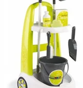 Zabawki AGD - Smoby Wózek do sprzątania W0SMOD0UC000002 - miniaturka - grafika 1