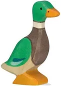 Figurki dla dzieci - Holztiger Drewniany kaczor 80021 - miniaturka - grafika 1