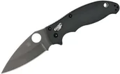Noże - Spyderco Manix 2 Plainedge Black G10 C101GPBBK2 - miniaturka - grafika 1