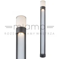 Lampy ogrodowe - Globo Lighting Zewnętrzna LAMPA stojąca NEXA 34013 metalowy SŁUPEK oprawa do ogrodu LED 12,2W IP44 outdoor szary biały - miniaturka - grafika 1