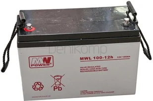 MW Power Akumulator MWL 100-12H 12V/100 Ah - Akumulatory ogólnego zastosowania - miniaturka - grafika 3