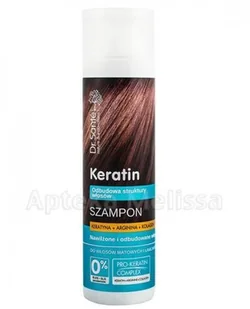 Sante Dr Santé Keratin szampon regenerująco-nawilżający do włosów łamliwych matowych Keratin Arginine and Collagen 250 ml - Szampony do włosów - miniaturka - grafika 2