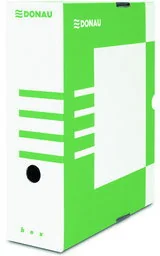 Donau Pudło archiw. A4 100mm kartonowe - zielony - Pudła i kartony archiwizacyjne - miniaturka - grafika 2