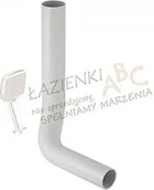 Stelaże i zestawy podtynkowe do WC - Geberit Rura spłukująca niecentryczna 12 cm, lewa 118.125.11.1 biały-alpin - miniaturka - grafika 1