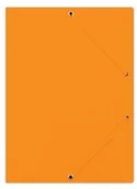 Teczki i skoroszyty - Biella Teczka preszpanowa DONAU z gumką pomarańczowa DN279-7 - miniaturka - grafika 1