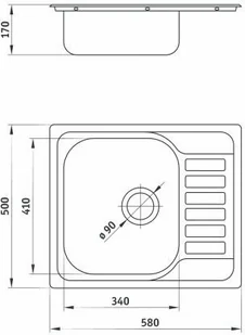 Deante Soul ZEO 311A - Zlewozmywaki - miniaturka - grafika 2
