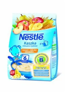 Nestle Kaszka mleczno-ryżowa banan jabłko gruszka po 6 miesiącu - Kaszki dla dzieci - miniaturka - grafika 2