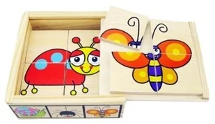 Brimarex Drewniane Klock i Motyl ZB-4610 - Klocki - miniaturka - grafika 2