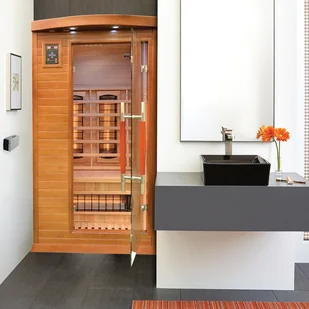 Home&Garden Sauna na podczerwień z koloroterapią DH1 GH (579622) - Sauny - miniaturka - grafika 4