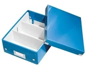 Pojemniki biurowe - Esselte Pudło z przegródkami LEITZ C&S małe niebieskie ES1148-1 - miniaturka - grafika 1