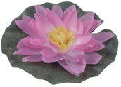Oczka wodne - Greenmill Lilia wodna jedwabna  fi 15 cm różowa - miniaturka - grafika 1
