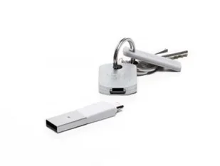 BlueLounge KII klucz ładowarka microUSB biała KI-MC-WH - Akcesoria do MP3 - miniaturka - grafika 6