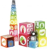 Klocki - Janod Piramida kolorów JND05350 - miniaturka - grafika 1