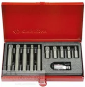 Akcesoria do elektronarzędzi - KING TONY Zestaw bitów spline, 11 sztuk 1011MQ - miniaturka - grafika 1