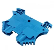 Kostki, złączki, wtyczki - Weidmuller Weidmüller Przelotowa rzędowa listwa WDU 2.5 BL zaciskowa klema niebi - miniaturka - grafika 1