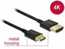 Kable - Delock Kabel HDMI z siecią Ethernet - 84779 - miniaturka - grafika 1