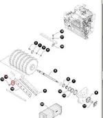 Części i akcesoria do maszyn rolniczych - CNH PODKŁADKA NOŻA 84437220 - 84447990 - miniaturka - grafika 1