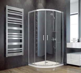 PMD Piramida Modern 90x90 profil chrom połysk szkło mrożone - Kabiny prysznicowe PMD Piramida Modern 90x90 profil chrom połysk szkło mrożone - Kabiny prysznicowe - miniaturka - grafika 1