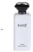 Wody i perfumy męskie - Korloff In White Woda toaletowa 88ml - miniaturka - grafika 1