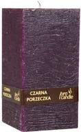 Świece - Pro Candle wieca zapachowa ProCandle 734002 / prostopadłościan / czarna porzeczka - miniaturka - grafika 1