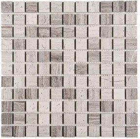 Dunin Mozaika Woodstone GREY 25 - Płytki ceramiczne - miniaturka - grafika 2