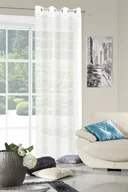 Firany - Eurofirany Firana gotowa 140x250 /E/IZA /biały FIR/IZA/B - miniaturka - grafika 1