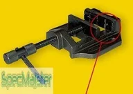 Imadła i ściski - Proma imadło ZE SZCZĘKĄ PRYZMATYCZNĄ SVP-125. 25100050 - miniaturka - grafika 1