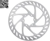 Hamulce rowerowe - ALLIGATOR Tarcza hamulcowa Pizza 203 mm - miniaturka - grafika 1