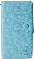 Etui i futerały do telefonów - Sony LD A001389 Case Schutzhülle für M2, Textil-Optik, Hellblau - miniaturka - grafika 1