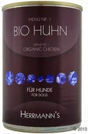 Mokra karma dla psów - Herrmanns Bio-Menu, 6 x 400g - Wołowina Bio, bez zbóż - miniaturka - grafika 1