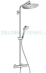 Hansgrohe Croma Select S 280 1jet Zestaw prysznicowy EcoSmart chrom 26794000 - Zestawy prysznicowe - miniaturka - grafika 2