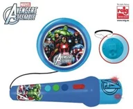 Instrumenty muzyczne dla dzieci - Reig Musicales Avengers Mały mikrofon ze wzmacniaczem ZRE-1668 - miniaturka - grafika 1