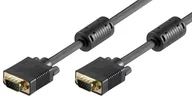 Kable - NoName Kabel D-Sub D-Sub wtyczka wtyczka 10m Czarny 50491 - miniaturka - grafika 1