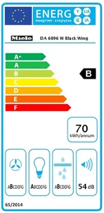 Miele DA6096W Biały - Okapy kuchenne - miniaturka - grafika 2
