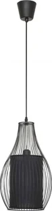 Nowodvorski Lampa wisząca Camilla 1 x 40 W E27 czarna 4610 - Lampy sufitowe - miniaturka - grafika 2